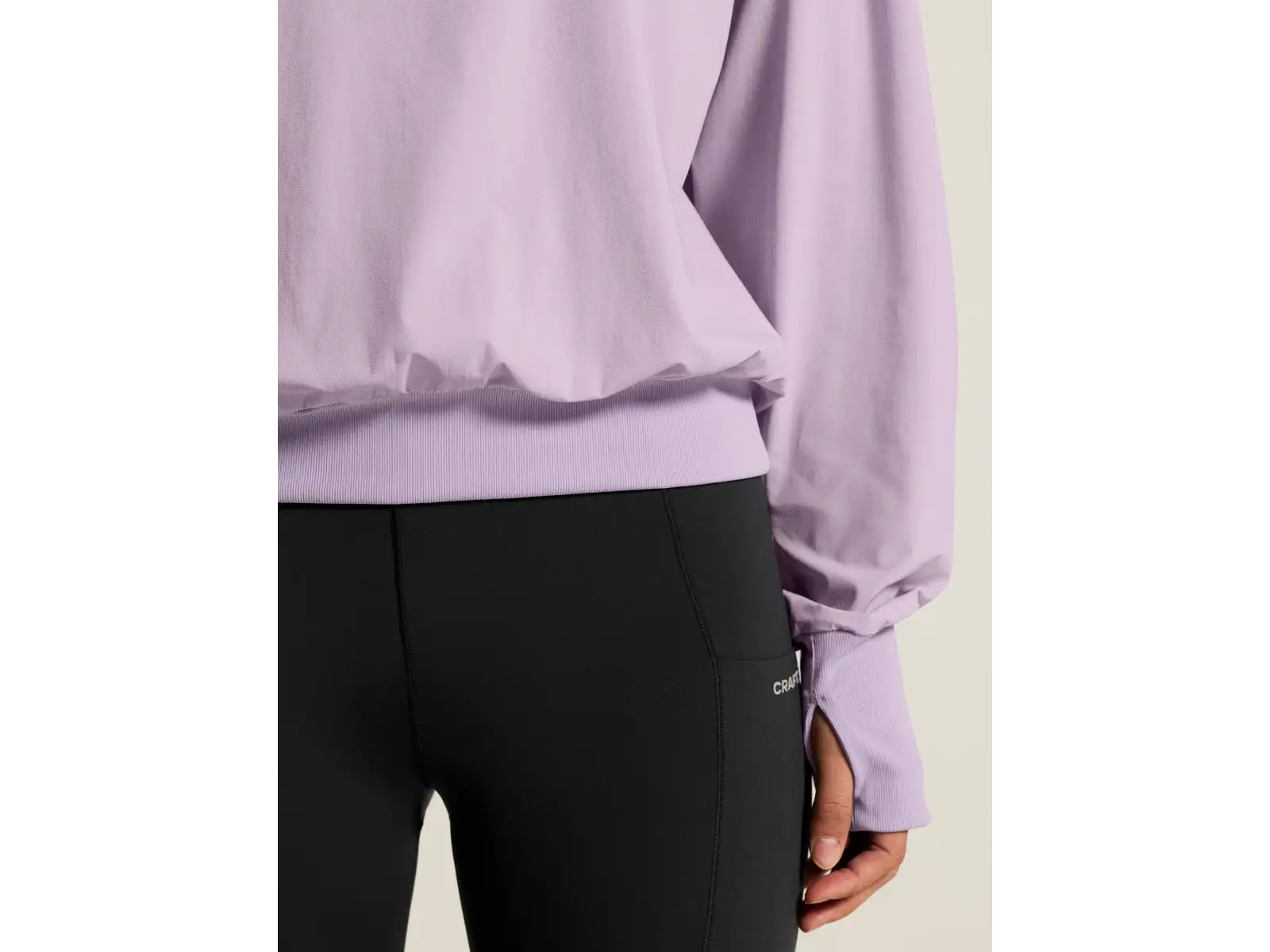 Craft Hypervent Wind Top women's long-sleeve T-shirt purple