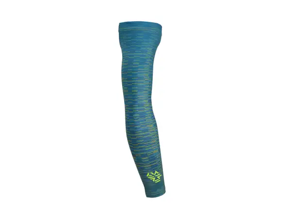 Silvini Desio arm warmers ocean/lime