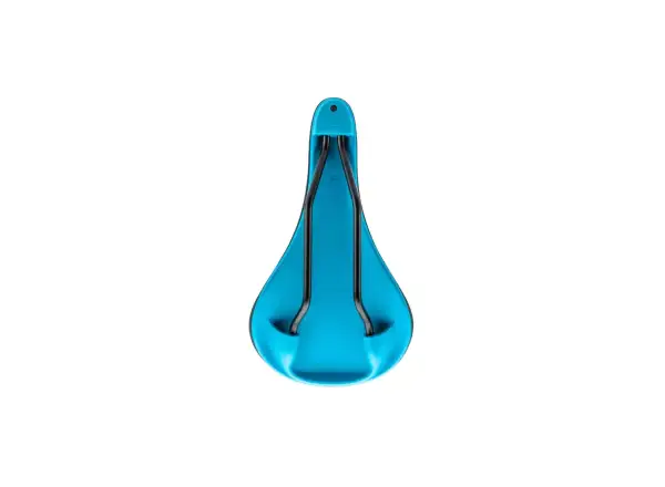 Peatys Monarch saddle CR-MO Rail / Nylon Base Turquoise