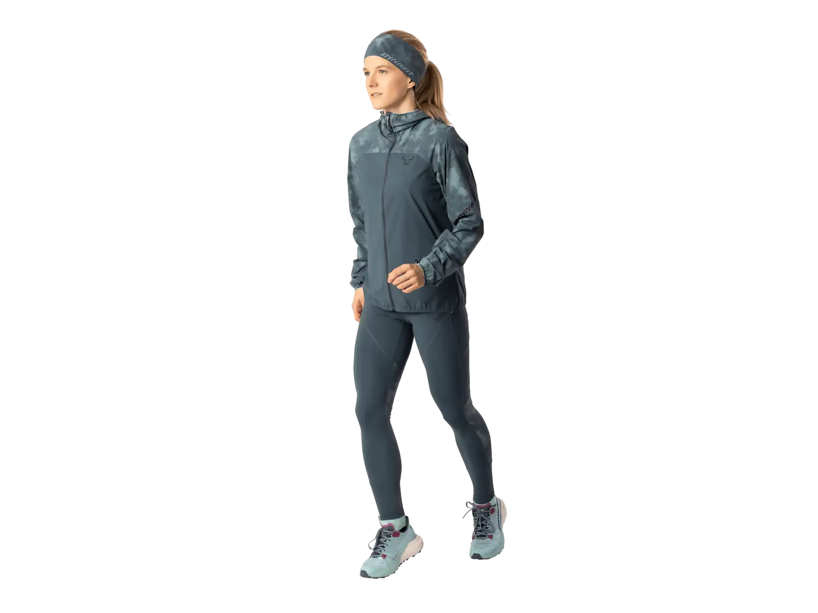 Dynafit Trail Reflective Wind women's running jacket Cinder