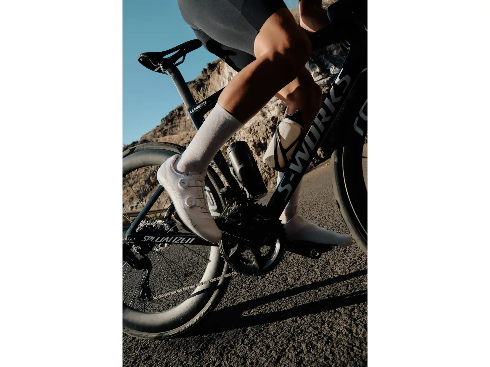 Fizik Tempo Lyra road cycling shoes White/White