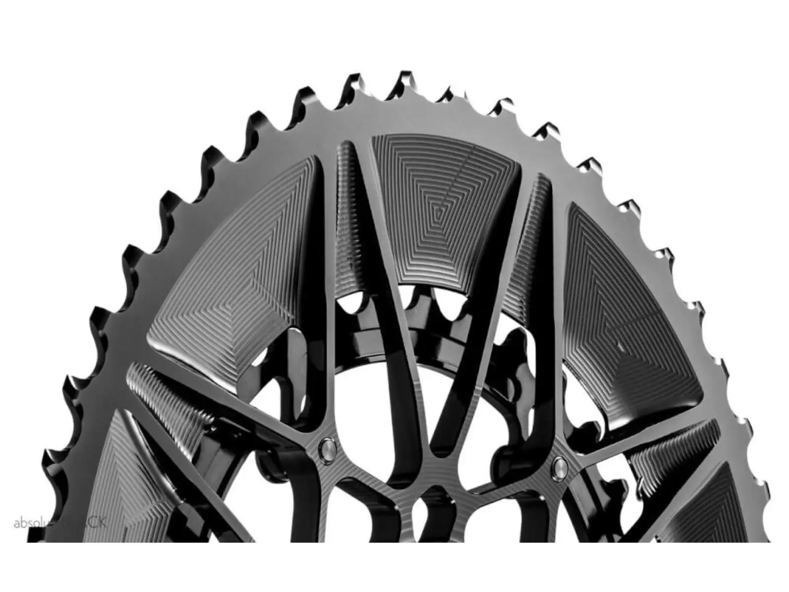 Absolute Black Cannondale Road Oval 50-34T chainring