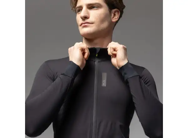 Alé R-EV1 Defence 2.0 men's cycling jacket Black