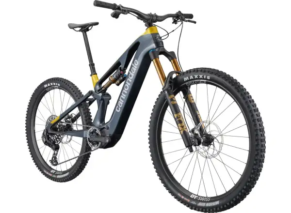 Cannondale Moterra SL Carbon 1 full-suspension e-bike Tungsten Blue