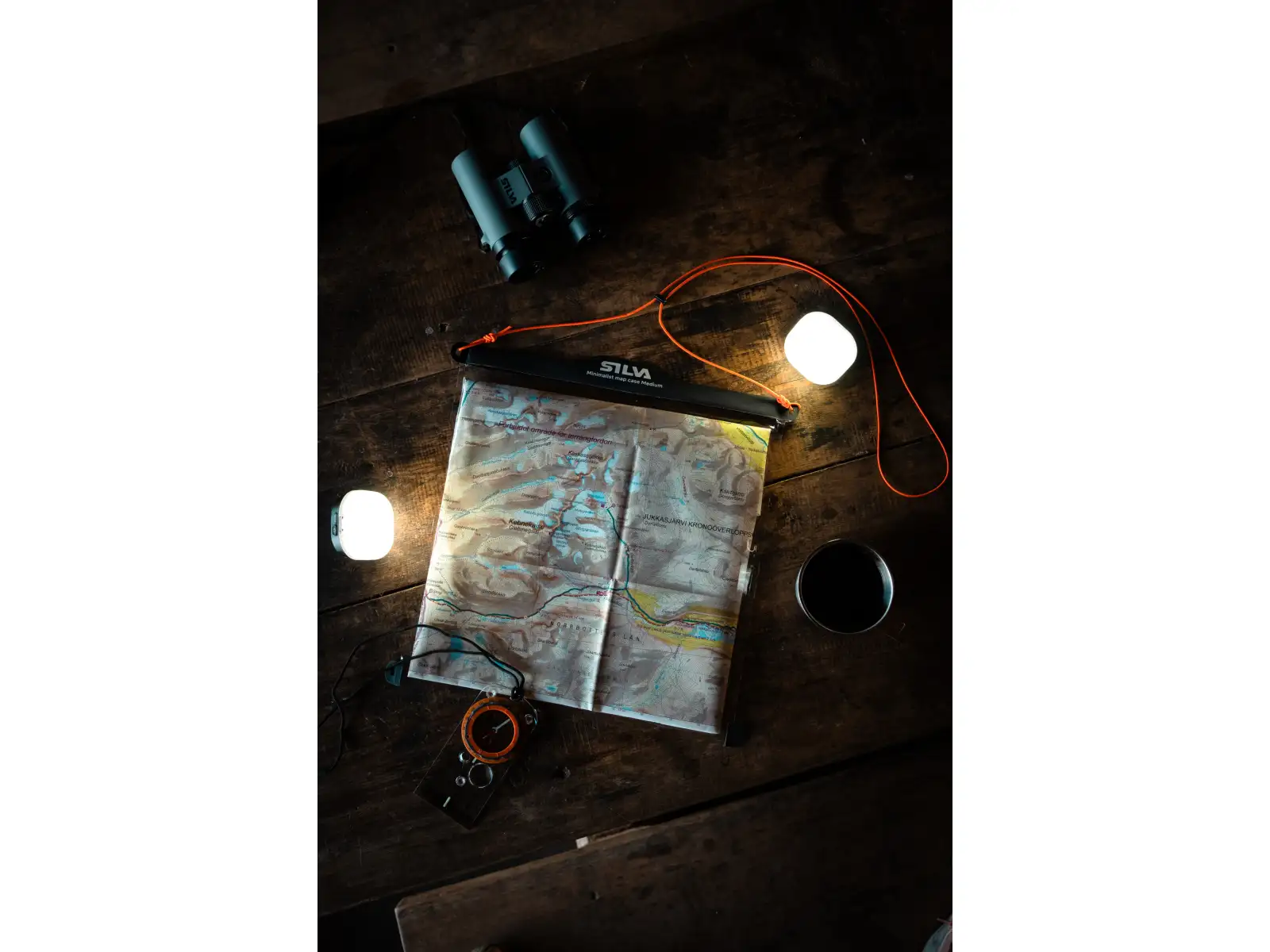 Silva Glow Recharge compact flashlight black