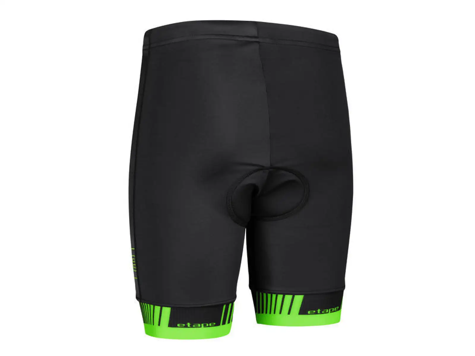 Etape Junior 2.0 children's shorts with padding black/green