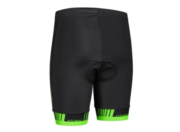 Etape Junior 2.0 children's shorts with padding black/green