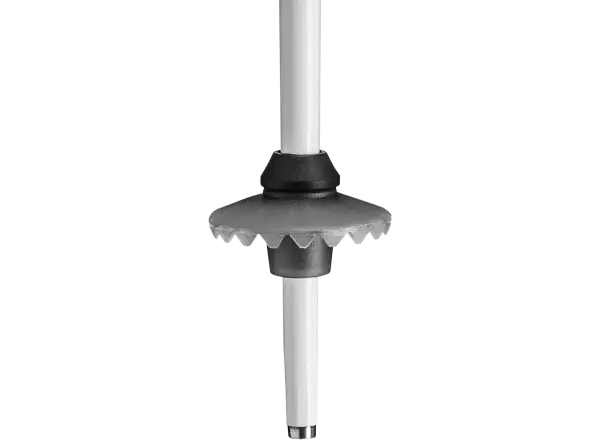 Leki Rider Create kids' alpine ski poles White-dark anthracite