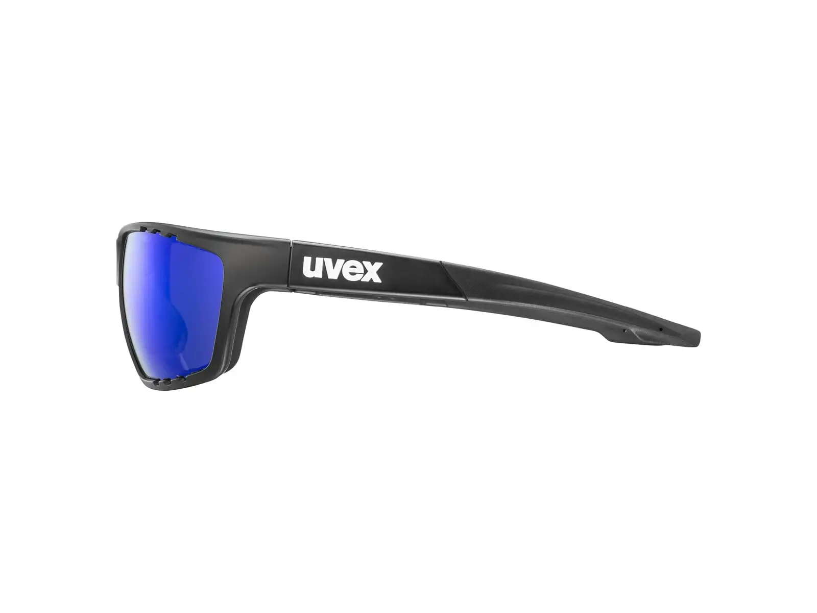 Uvex Sportstyle 706 glasses Black Mat/Mirror Blue
