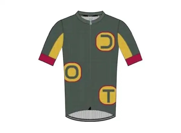 Dotout Dots men's jersey short sleeve Green