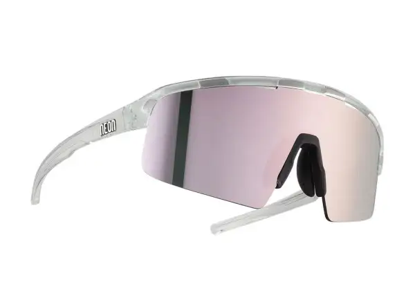 Neon Arrow 2.0 Small Glasses Crystal Shiny/Mirror Light Pink