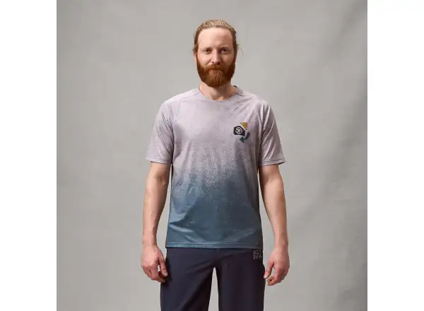 Endura SingleTrack men's jersey short sleeve Titanium