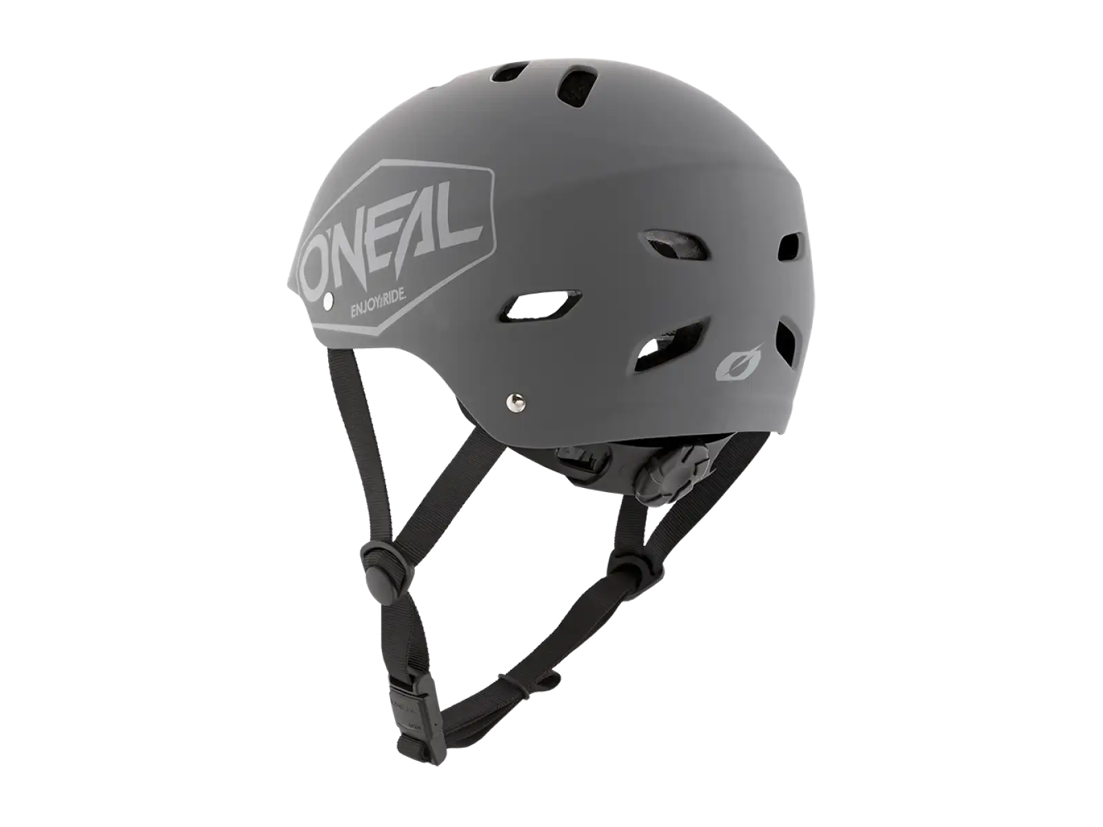 ONeal Dirt Lid Youth Helmet Kids Plain Gray