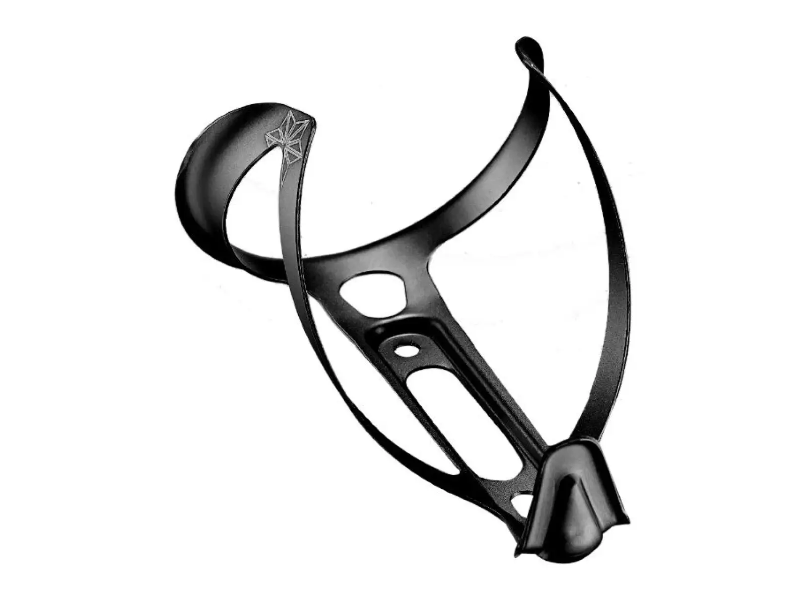 Supacaz Fly Cage Ano Aluminium bottle cage Black