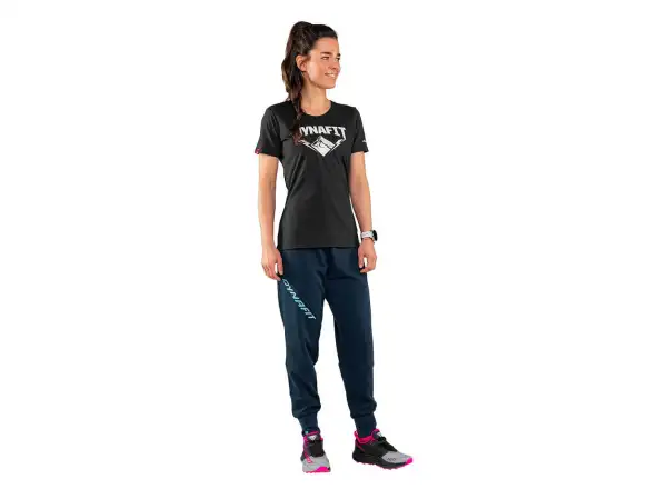 Dynafit Graphic Cotton women's T-shirt Black Out/Hardcore