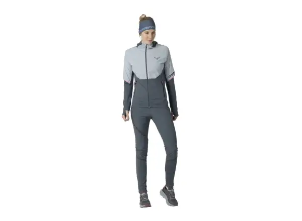 Dynafit Alpine Hybrid women's running jacket Cloud Blue