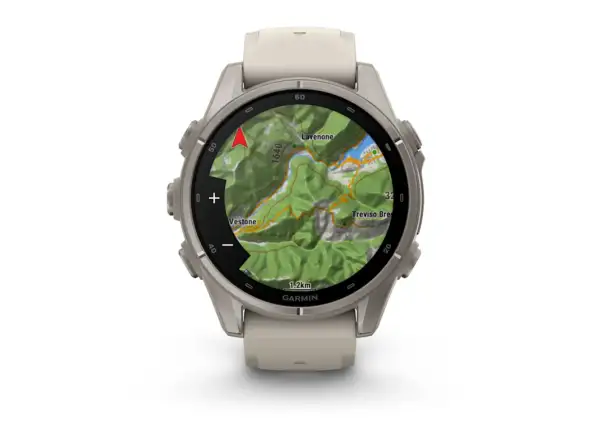 Garmin fenix 9–43 mm smart watch Titanium Fog Gray