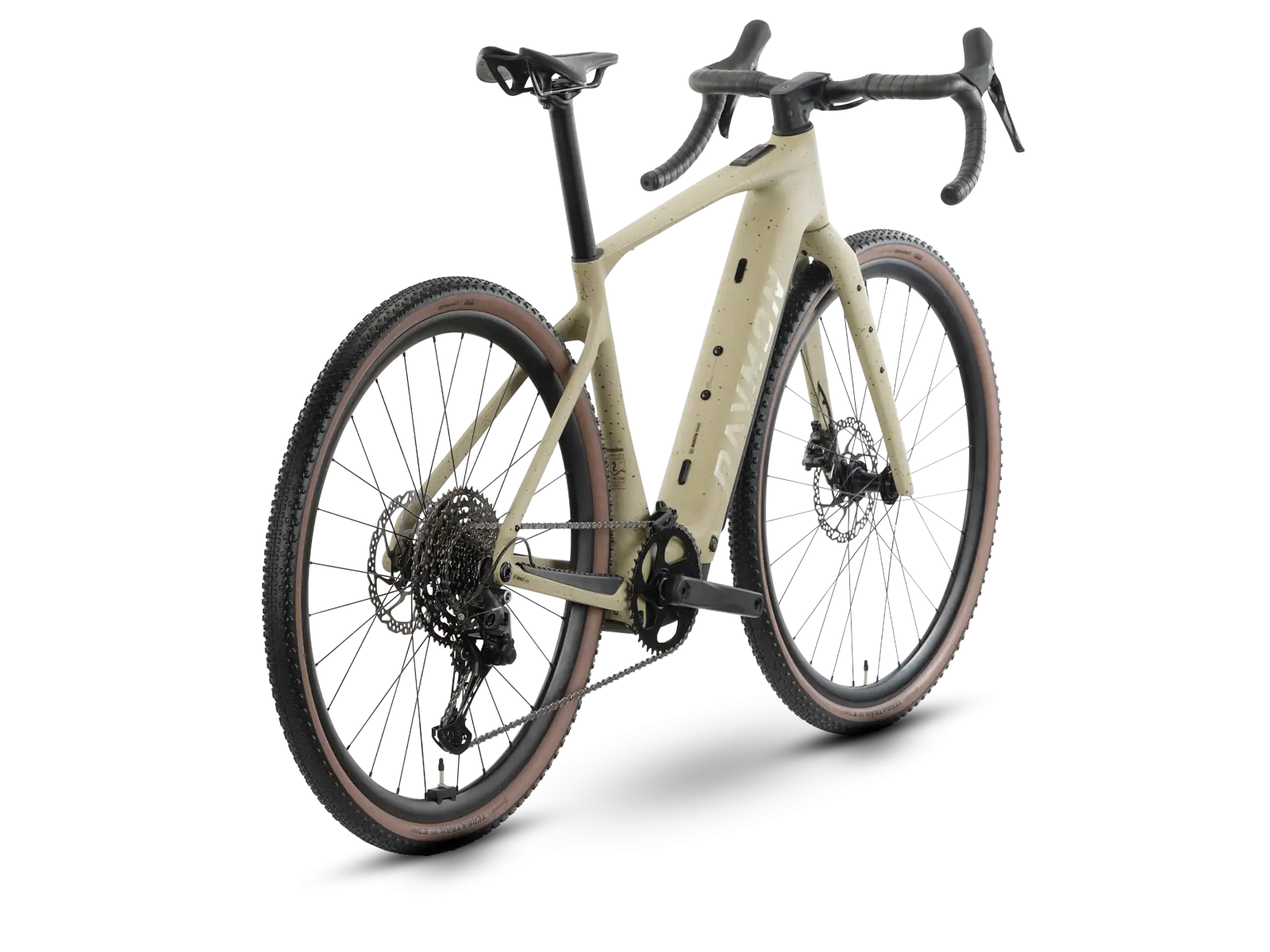 Raymon Norza Comp greige freckels gravel e-bike
