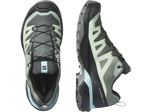 Salomon X Ultra 360 GTX women's hiking shoes Sedona Sage/Black/Sea Foam