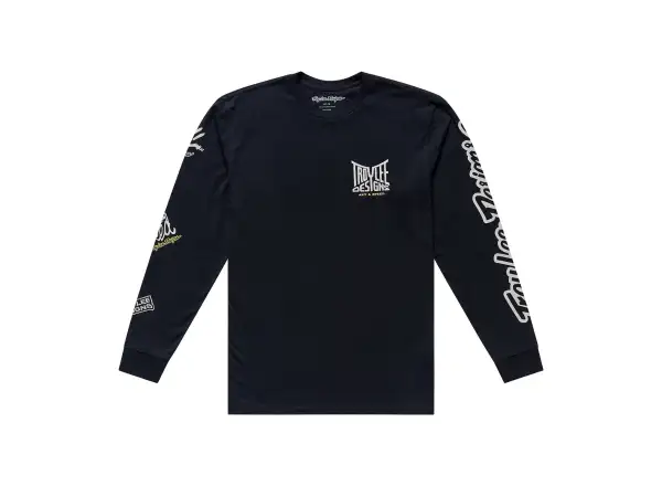 Troy Lee Designs Handlebar men's jersey long sleeve Black