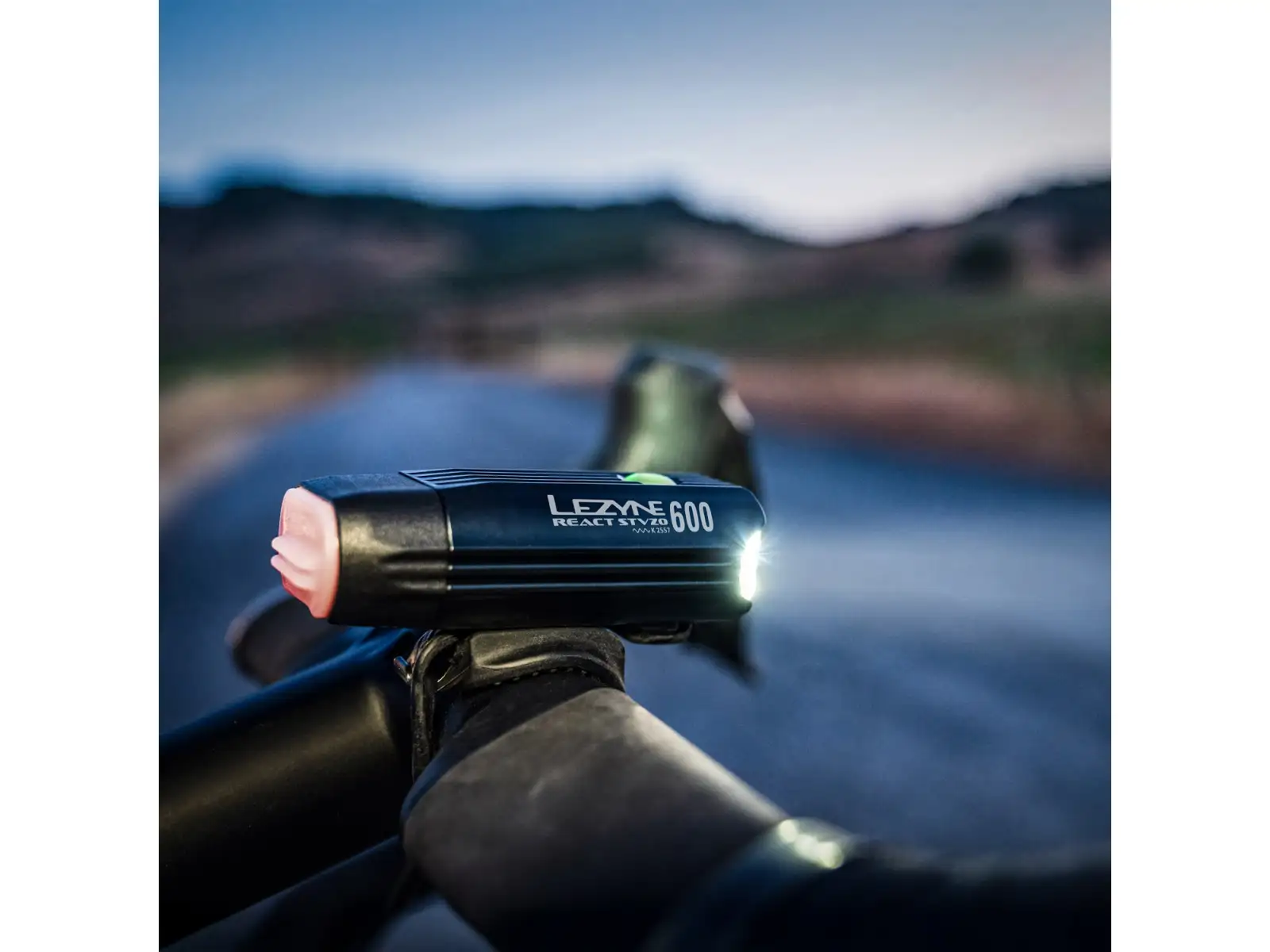 Lezyne React StVZO front light Matte Black