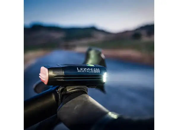 Lezyne React StVZO front light Matte Black