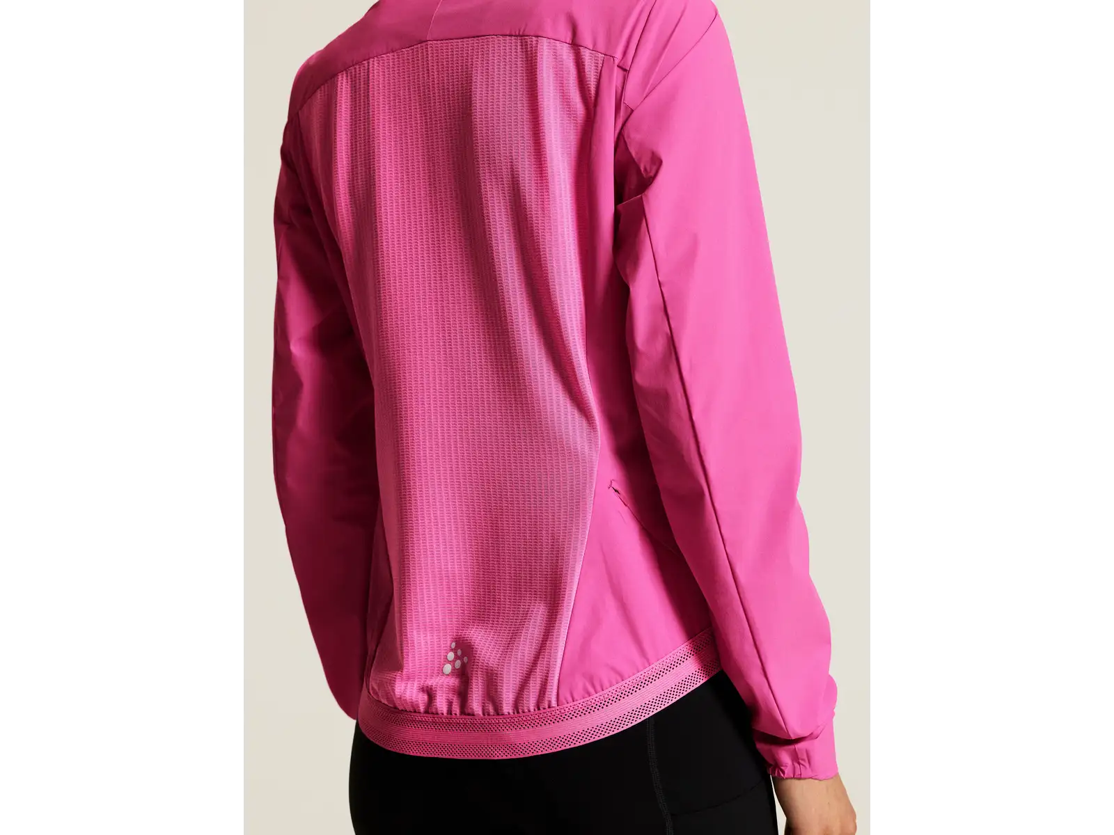 CRAFT Endur Light Wind women's cycling jacket pink