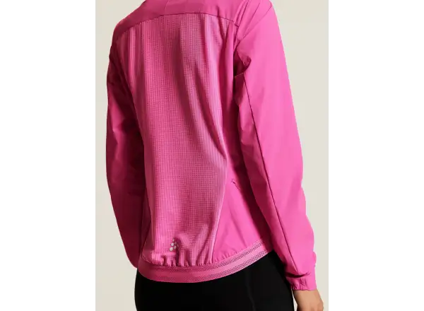 CRAFT Endur Light Wind women's cycling jacket pink
