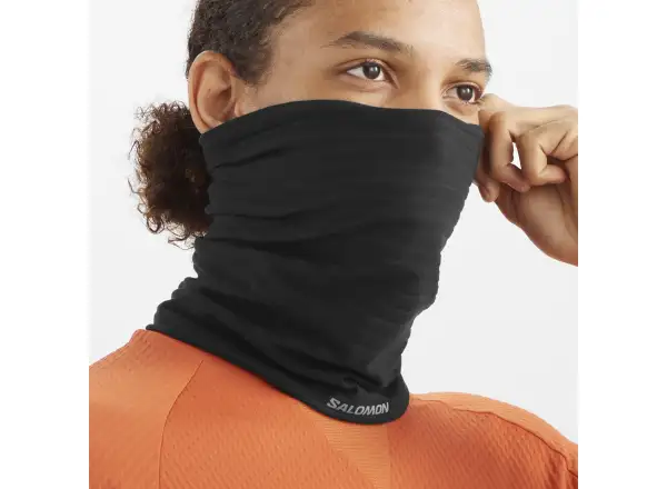 Salomon RS Warm neckwarmer Deep Black