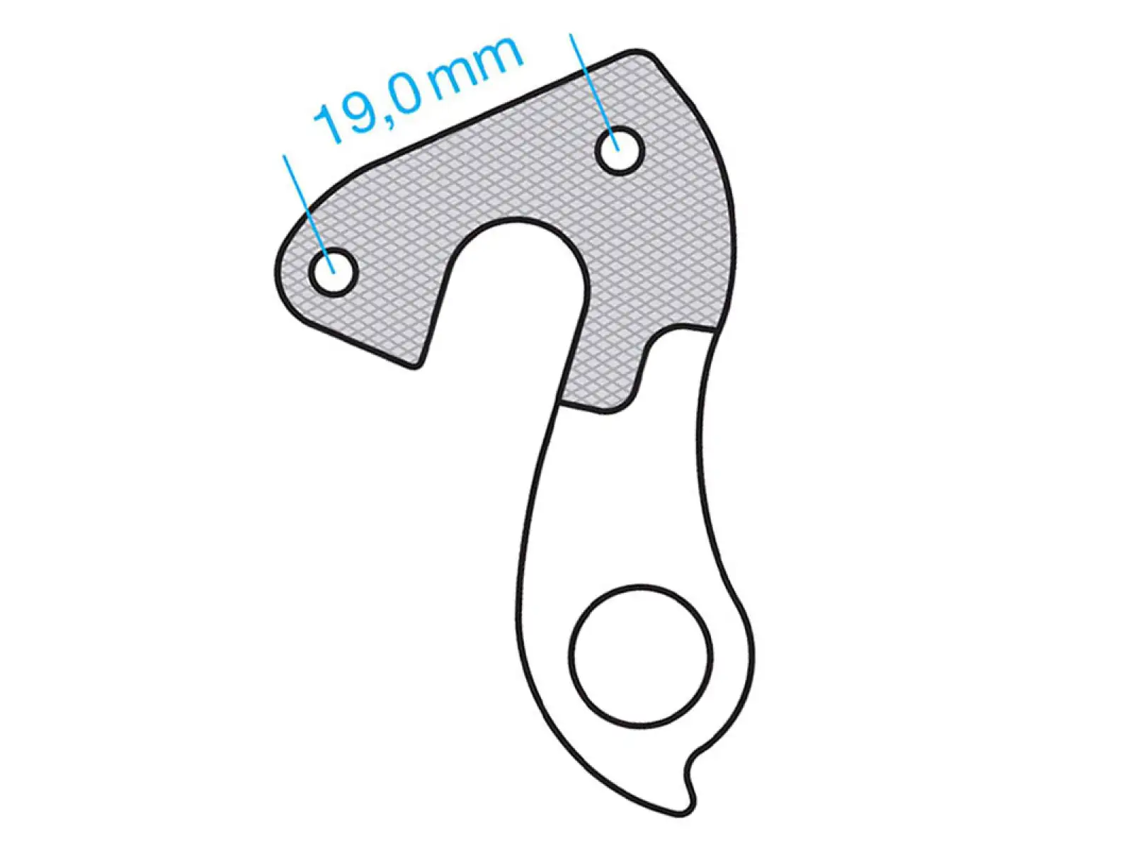 Union GH-058 replacement derailleur hanger