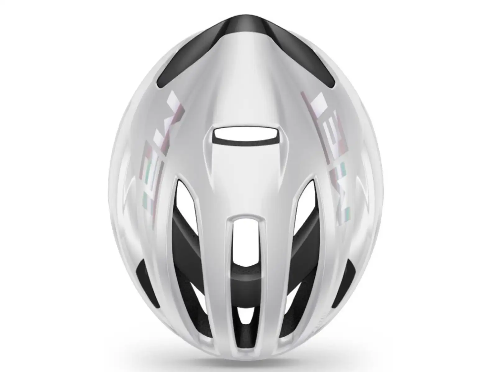 MET Rivale MIPS helmet white holographic glossy