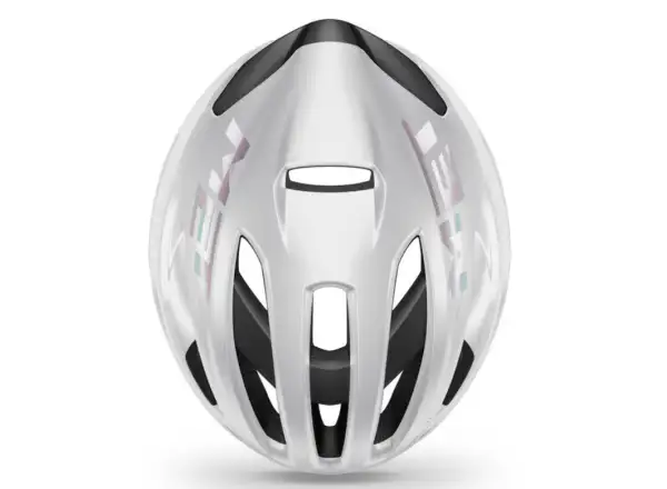 MET Rivale MIPS helmet white holographic glossy