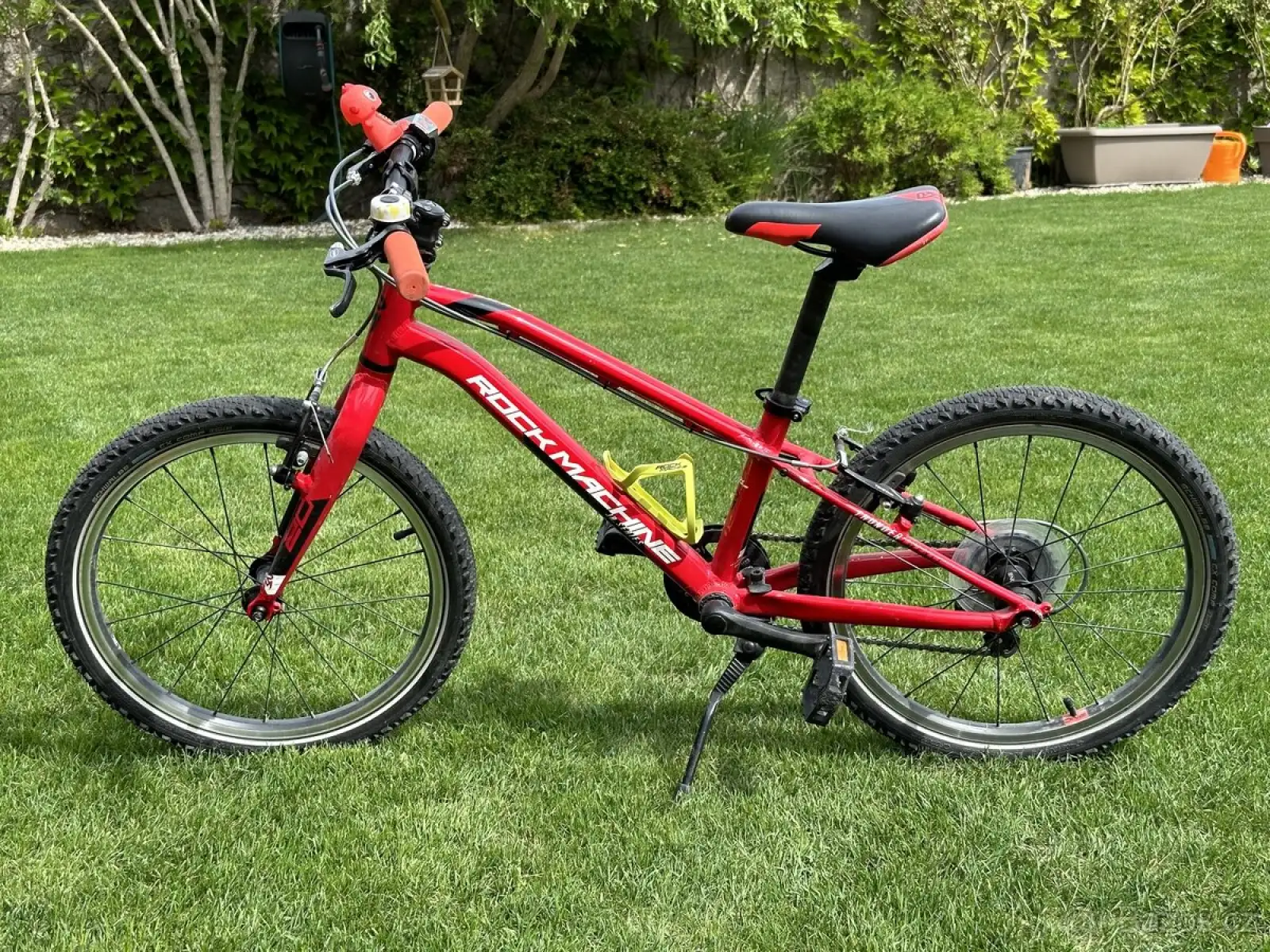 Rock Machine Thunder 20 Gloss Dark Red/Black/White children's bike