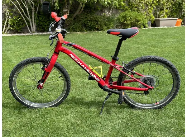 Rock Machine Thunder 20 Gloss Dark Red/Black/White children's bike