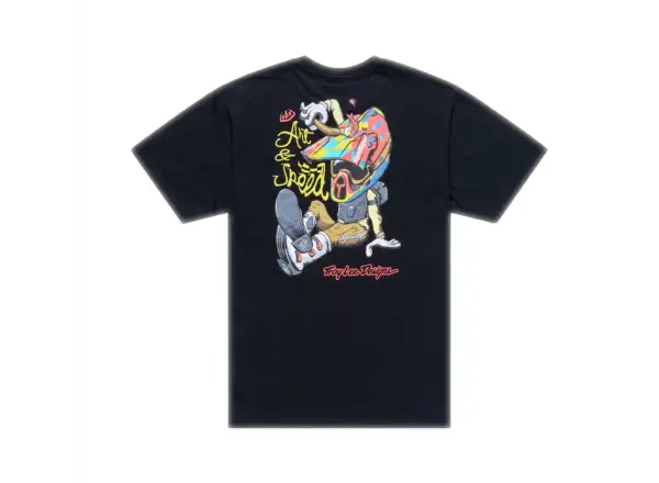 Troy Lee Designs Heritage men's short sleeve T-shirt Black