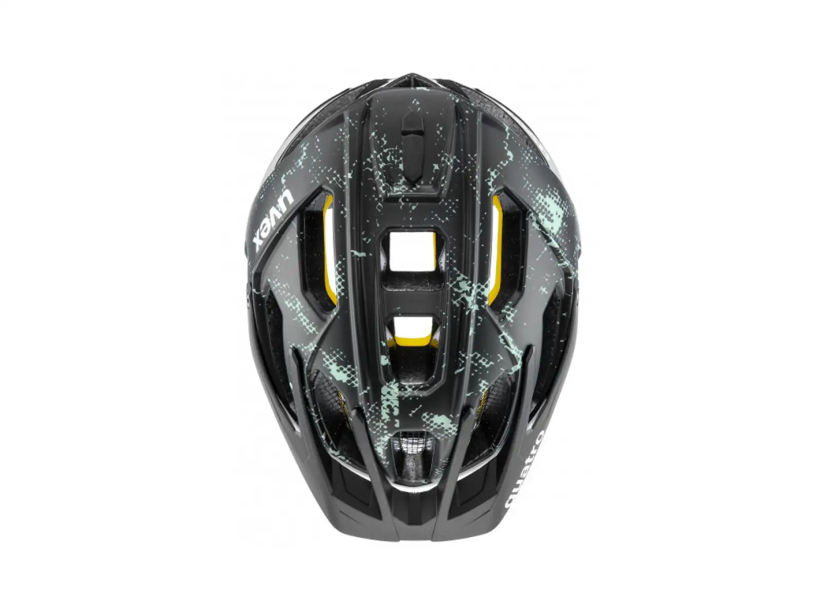 Uvex Quatro CC MIPS helmet Black/Jade Matt