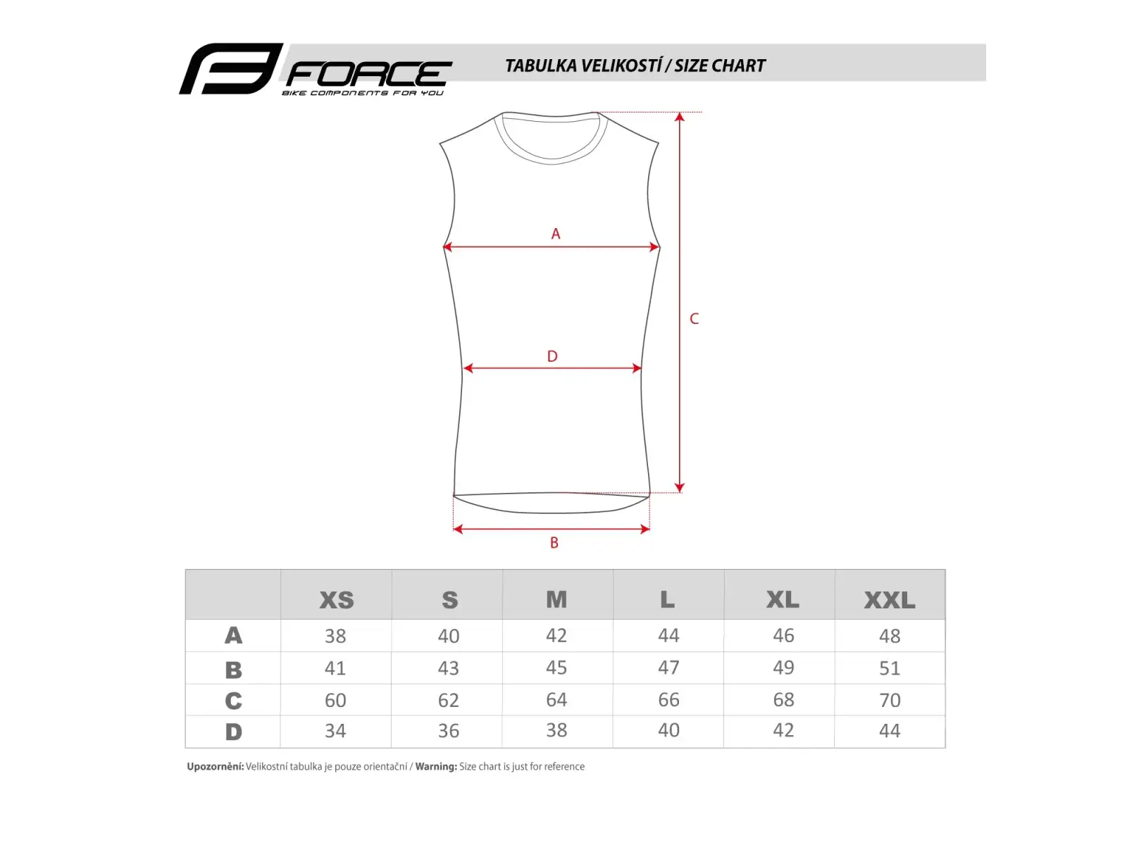 Force Cross women's sleeveless jersey grey/black