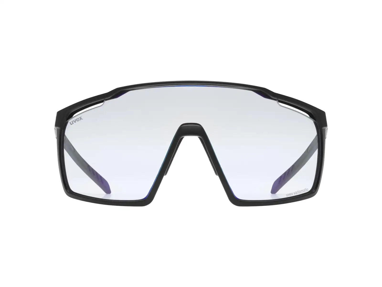 Uvex MTN Perform V glasses Black Matt/LTM. Blue