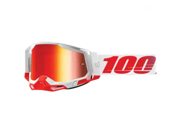 100% Racecraft 2 St Kith/Mirror Red Lens Goggles