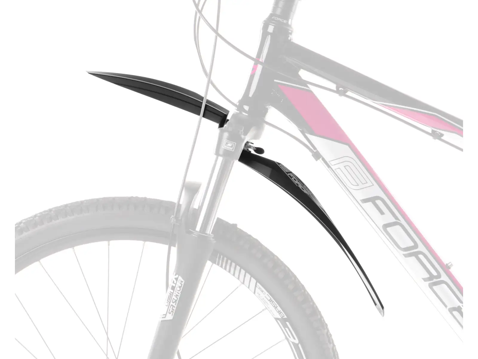 Force Wigo mudguard for suspension fork černá