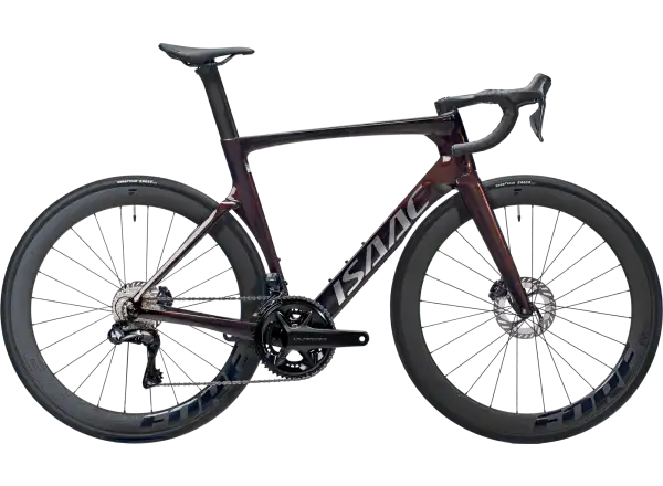 Isaac Meson DuraAce Di2 road bike Ruby Red