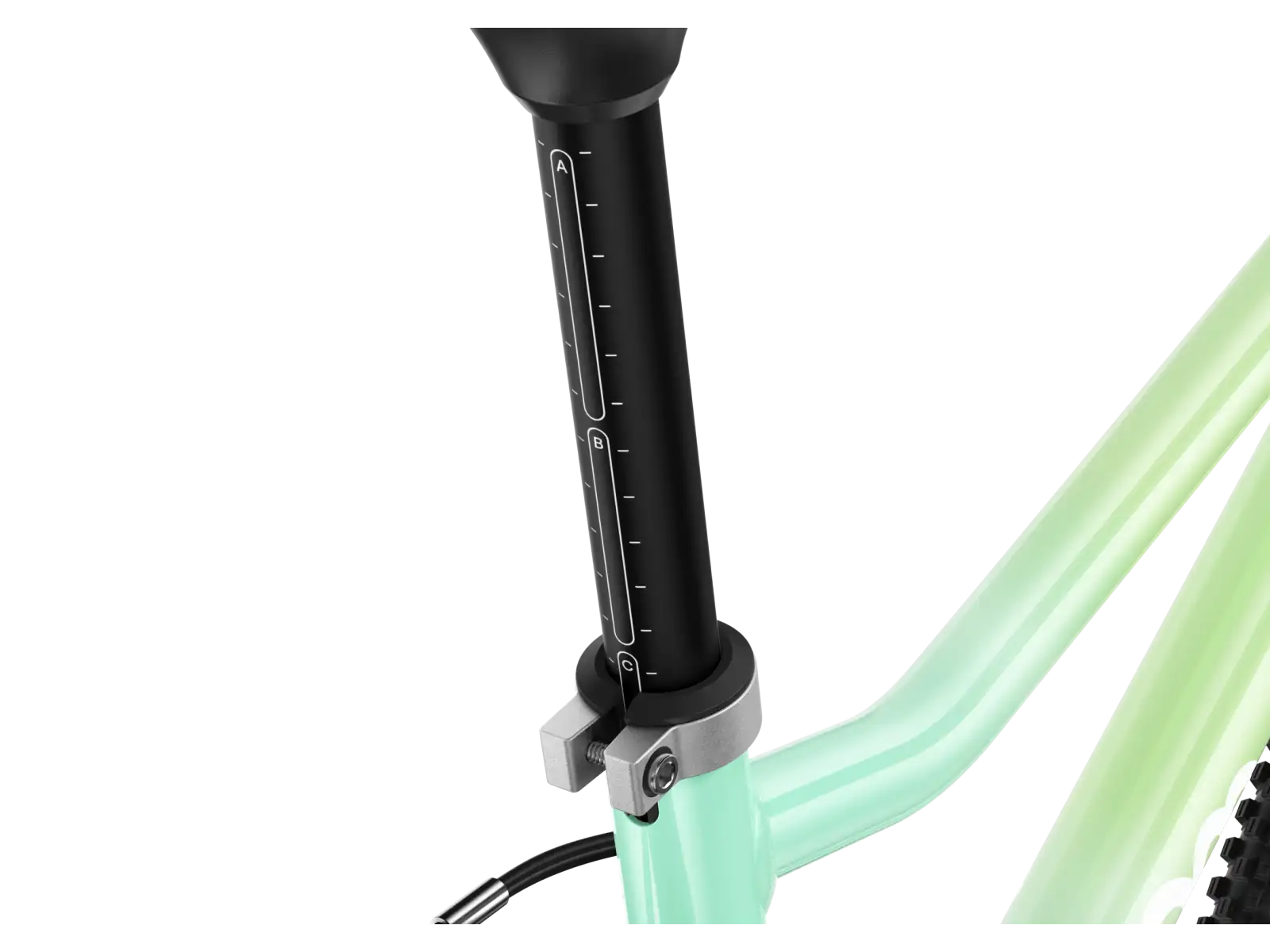 Woom GO 2 children's bike 14 Spearmint Crush Limited