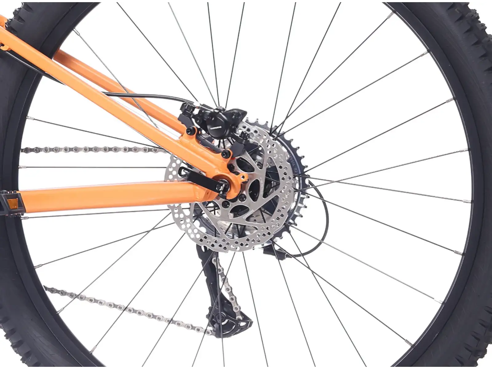 Rock Machine Blizz Jr. 27 children's bike Orange