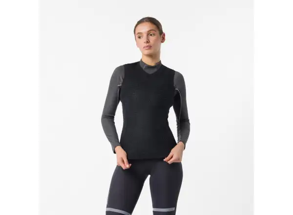 Castelli Gold Days women's sleeveless mid layer Black