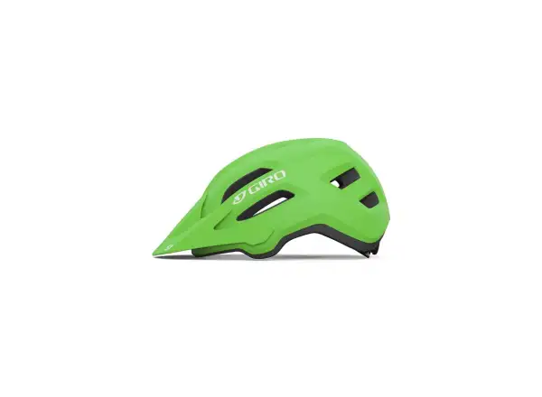Giro Fixture II Youth children's helmet Mat Bright Green size Uni (50–57 cm)