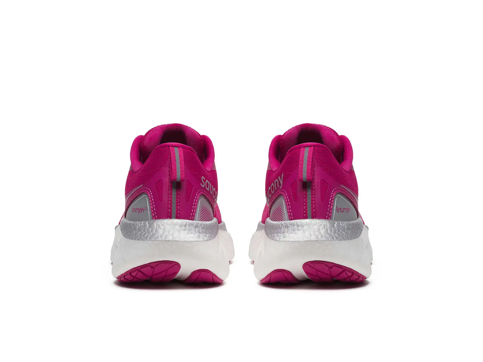 Saucony Triumph 22 women's running shoes Magenta
