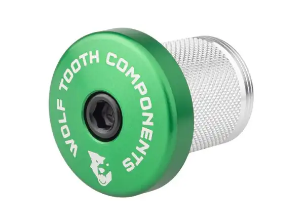 Wolf Tooth COMPRESSION PLUG for carbon steerer 1 1/8" green