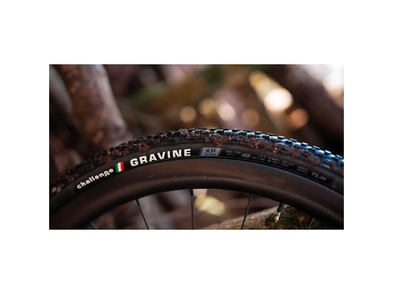 Challenge Gravine XP TLR 28" gravel tire black