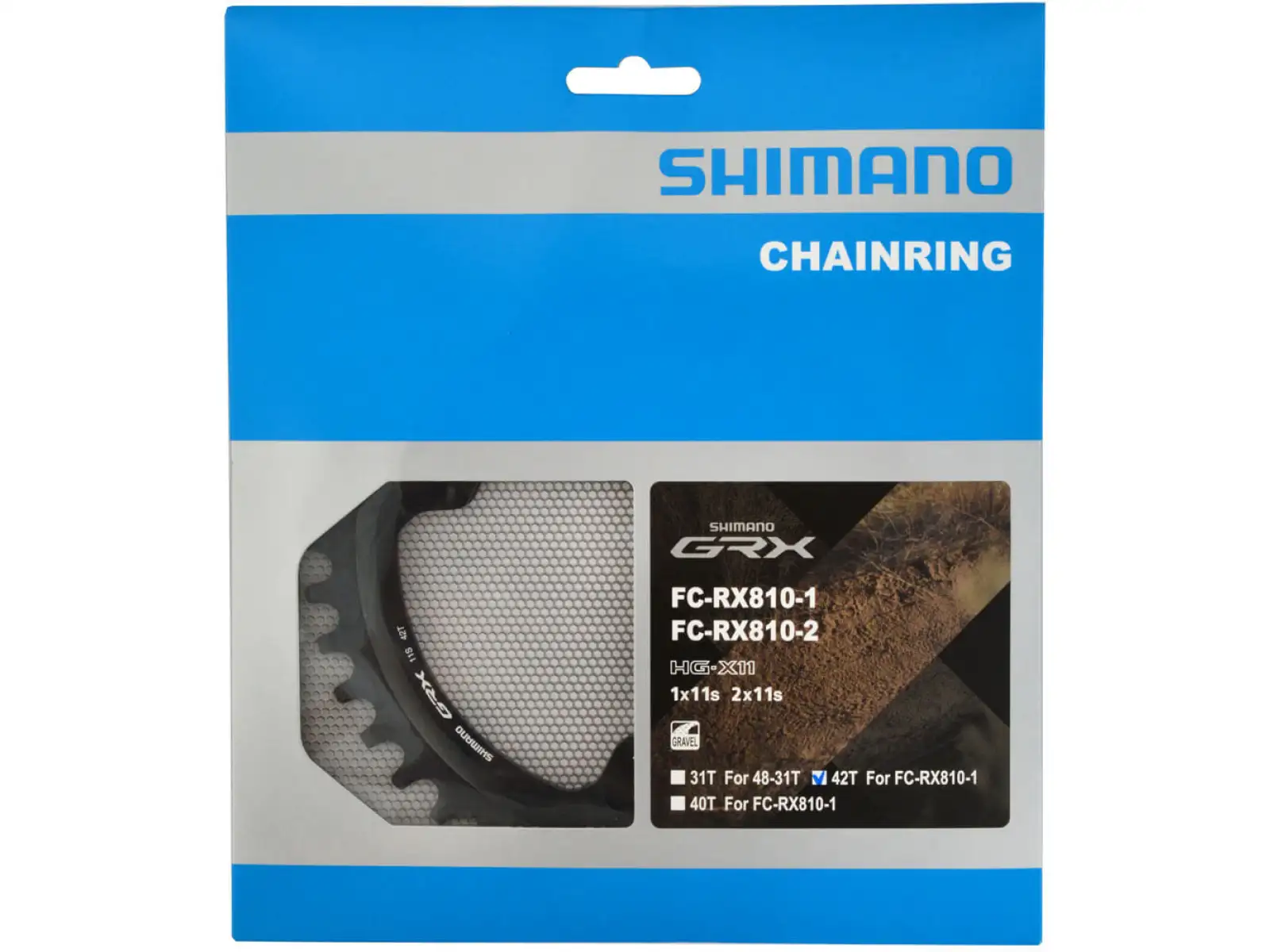 Shimano GRX FC-RX810 1x11 Chainring 42 Teeth