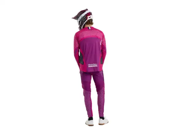 Troy Lee Designs x SRAM Sprint Ultra men's jersey long sleeve Radioscape Fuchsia